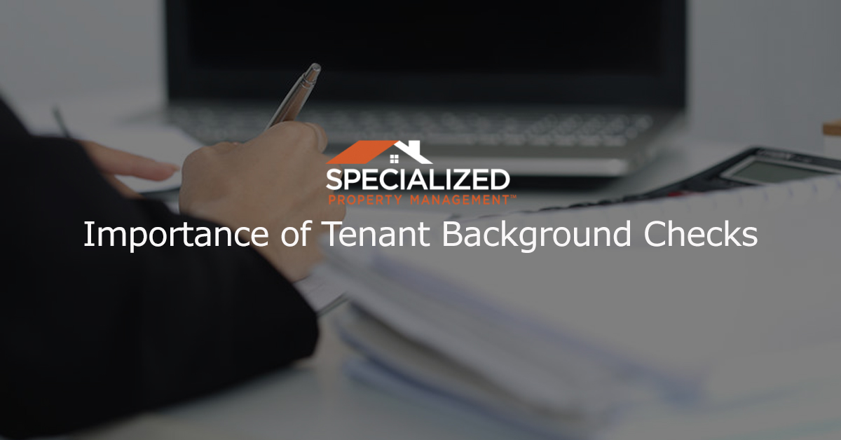 Tenant Background Checks