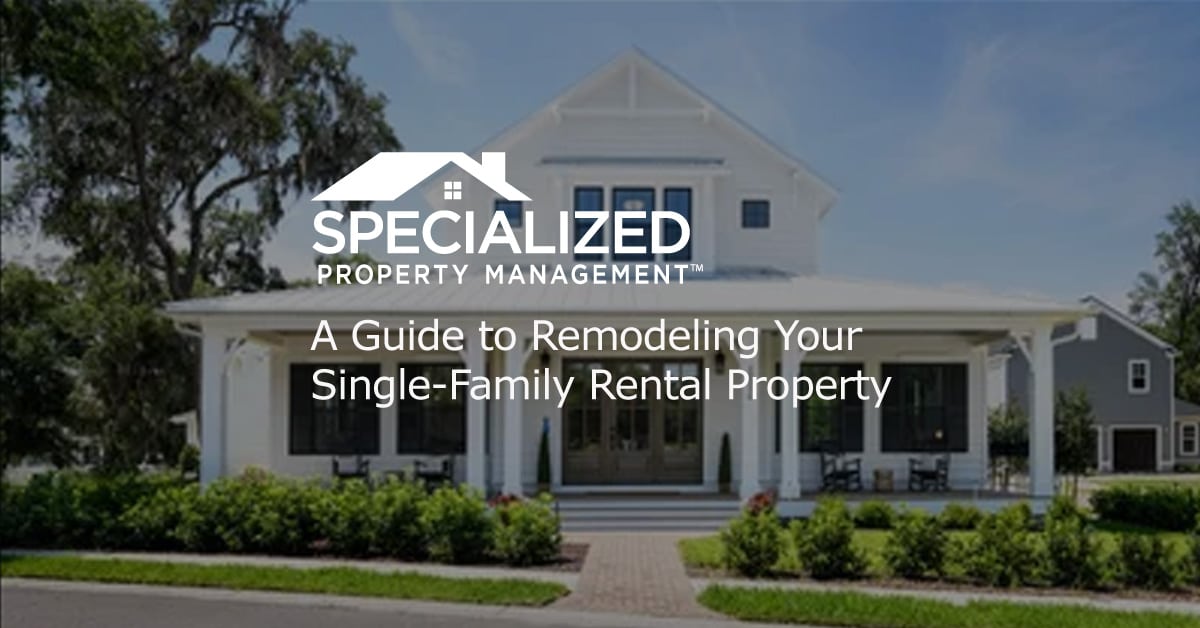Dallas Remodeling Rental Property